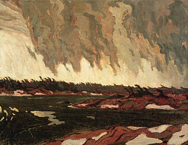 March Storm Georgian Bay