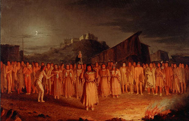 Scalp dance by the Chualpays