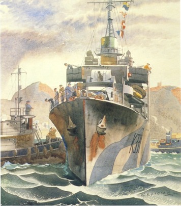 Arrival Of HMCS Wentworth