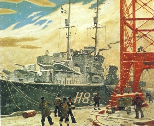 Canadian Destroyers Halifax