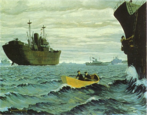 Examination Officer Boarding Merchant Ships