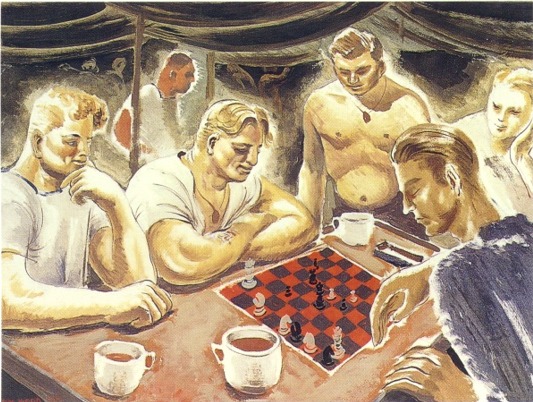 Mess Deck no 3 Corvette Drumheller