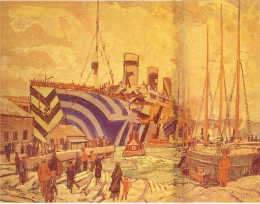 Olympic with Returned Soldiers