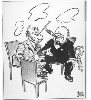 FDR King Churchill
