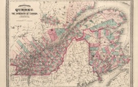 Quebec New Brunswick 1860